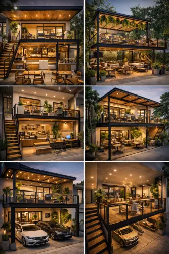 Mezannine Cafe Modern di Summarecon Bekasi