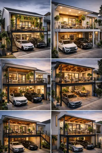Mezannine Teras Rumah Keren di Summarecon Bekasi